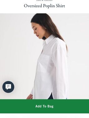 Abercrombie poplin shirt